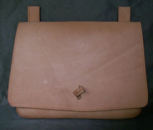 16th - 17th century large belt wallet with a square front
