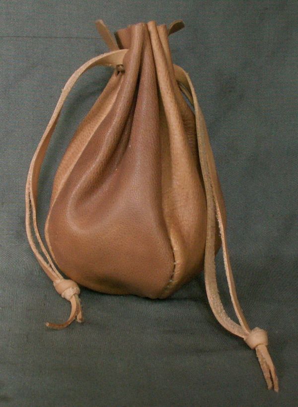 Round money purse