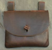14th - 17th century small belt wallet