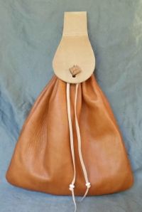 15th/16th century large belt bag
