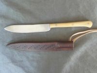 Scale tang knife