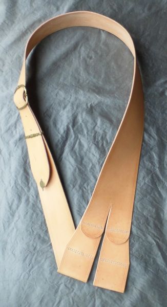 17th century wide buckled baldric