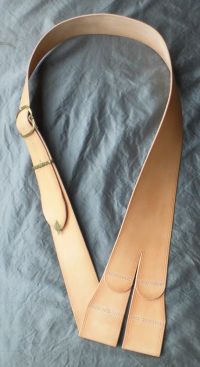 17th century wide buckled baldric