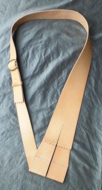 17th century buckled infantry baldric