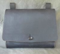 16th - 17th century belt wallet with a square front and side gussets